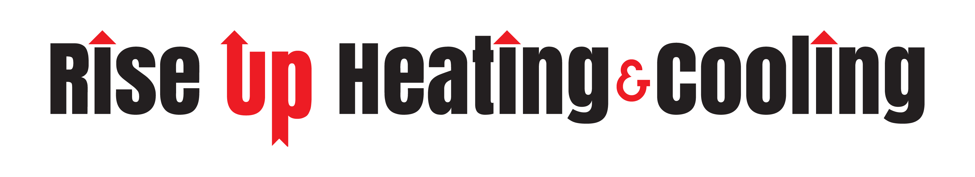 Rise Up Heating & Cooling Logo