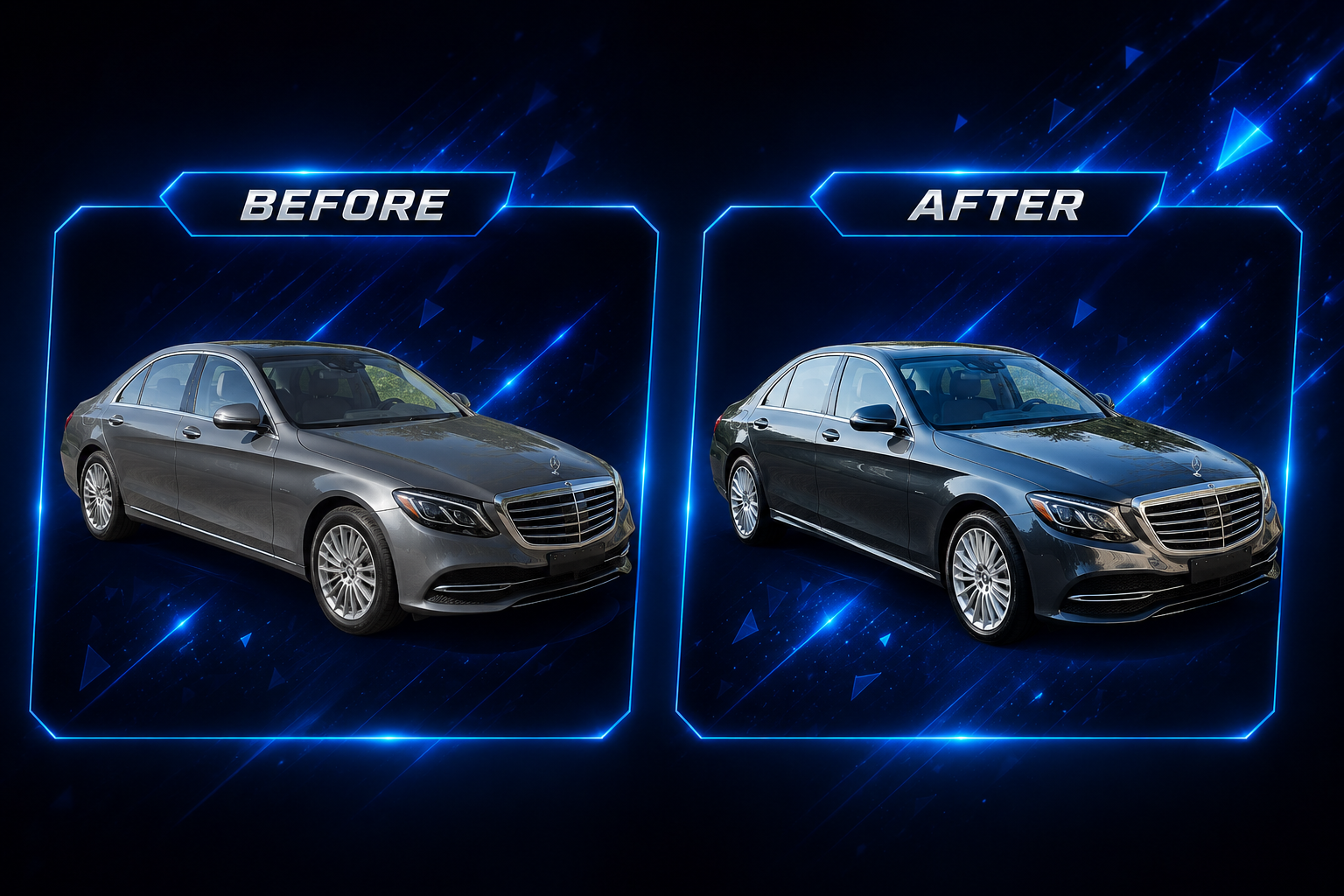 Before and After Paint Correction