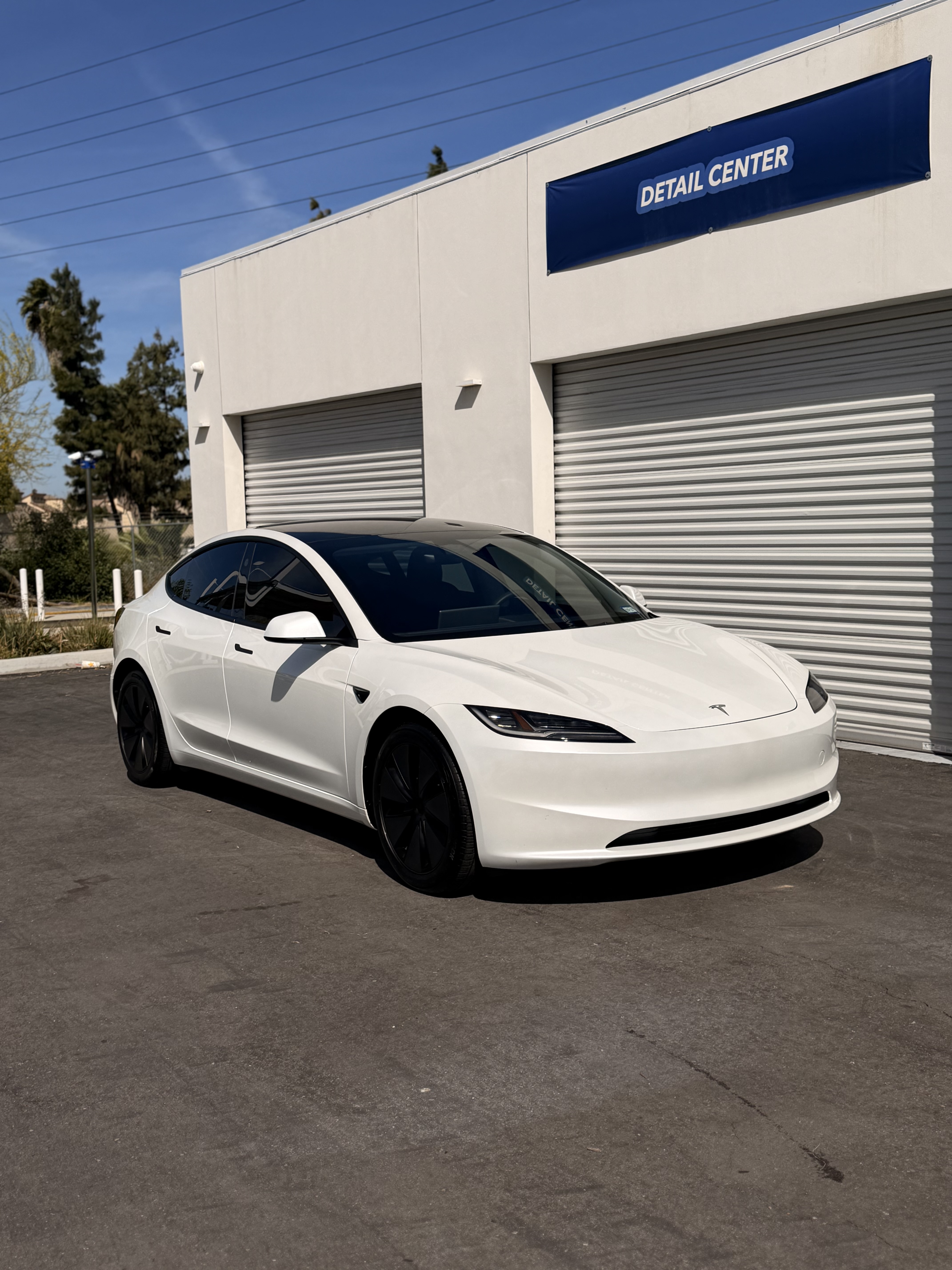 Tesla Model 3 Paint Protection Film in Riverside