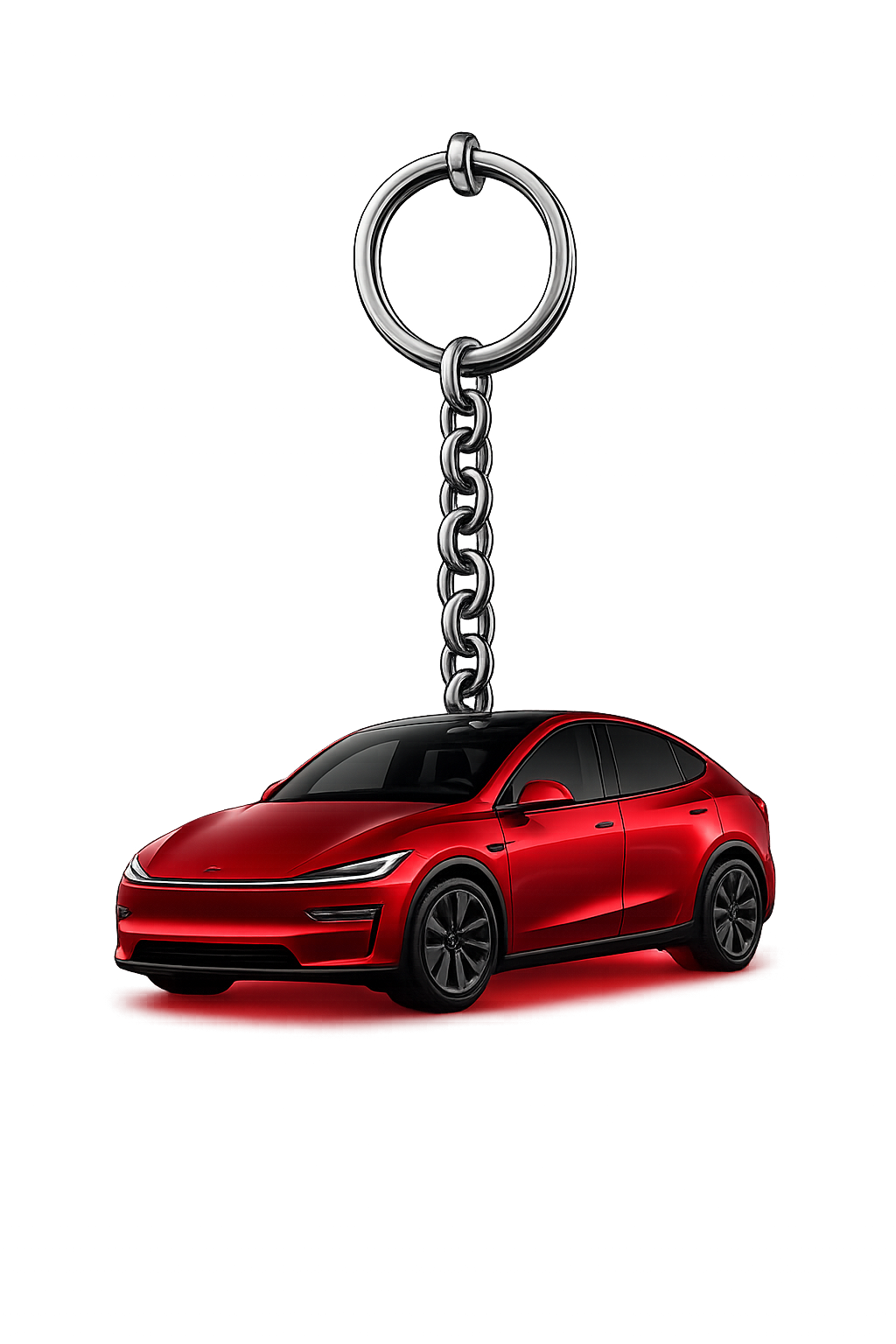 Tesla Model Y Juniper Keychain