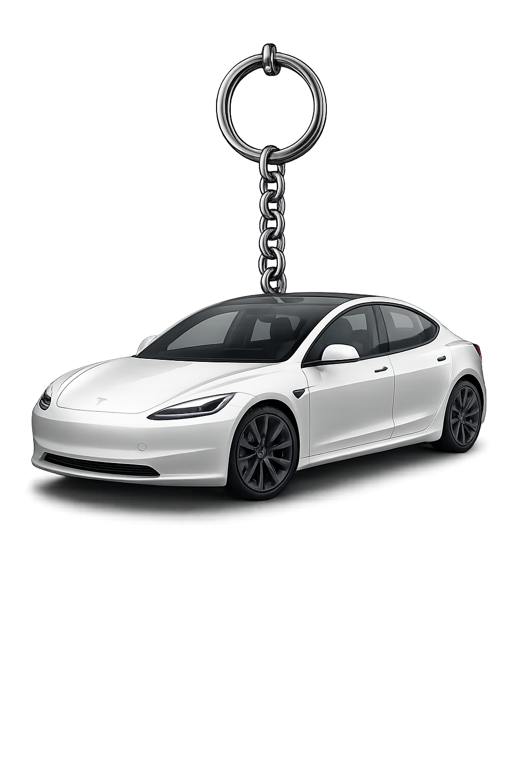 Tesla Model 3 Keychain