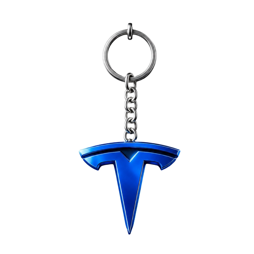 Tesla Keychain