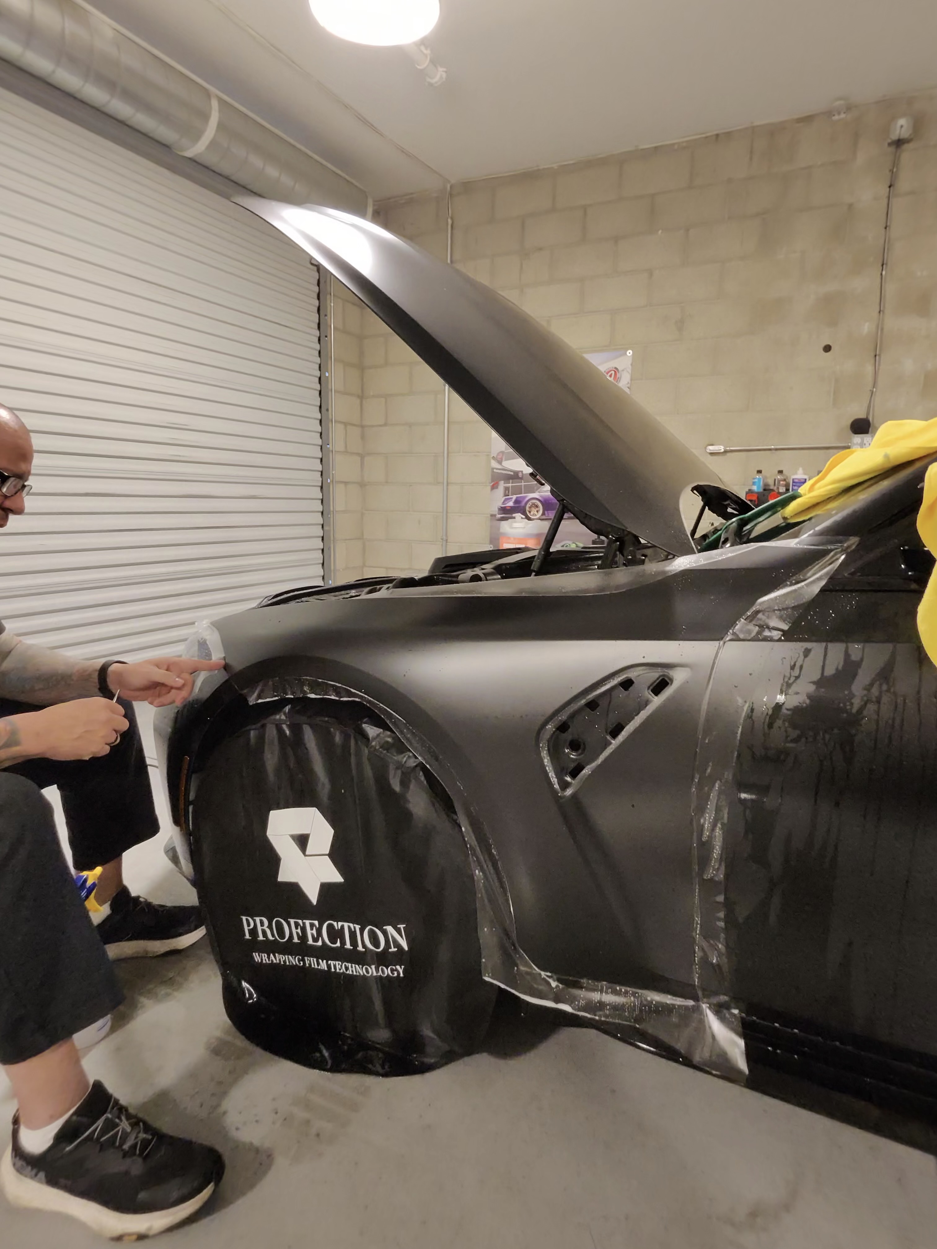 BMW Fender PPF Installation Riverside BMW PPF Fender Installation Riverside - Precision Edge Wrapping and Tensioning