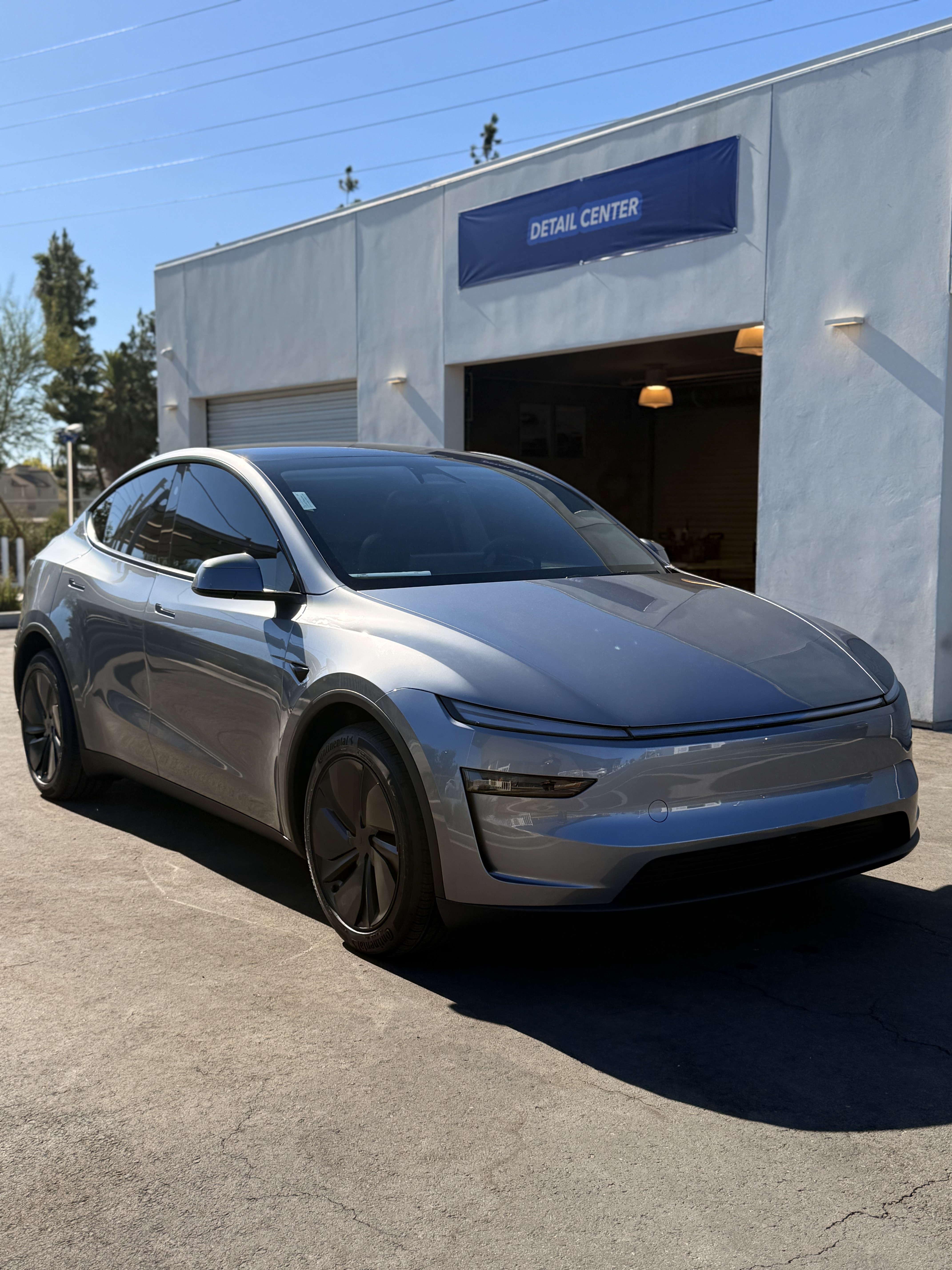 Tesla Model Y Silver PPF