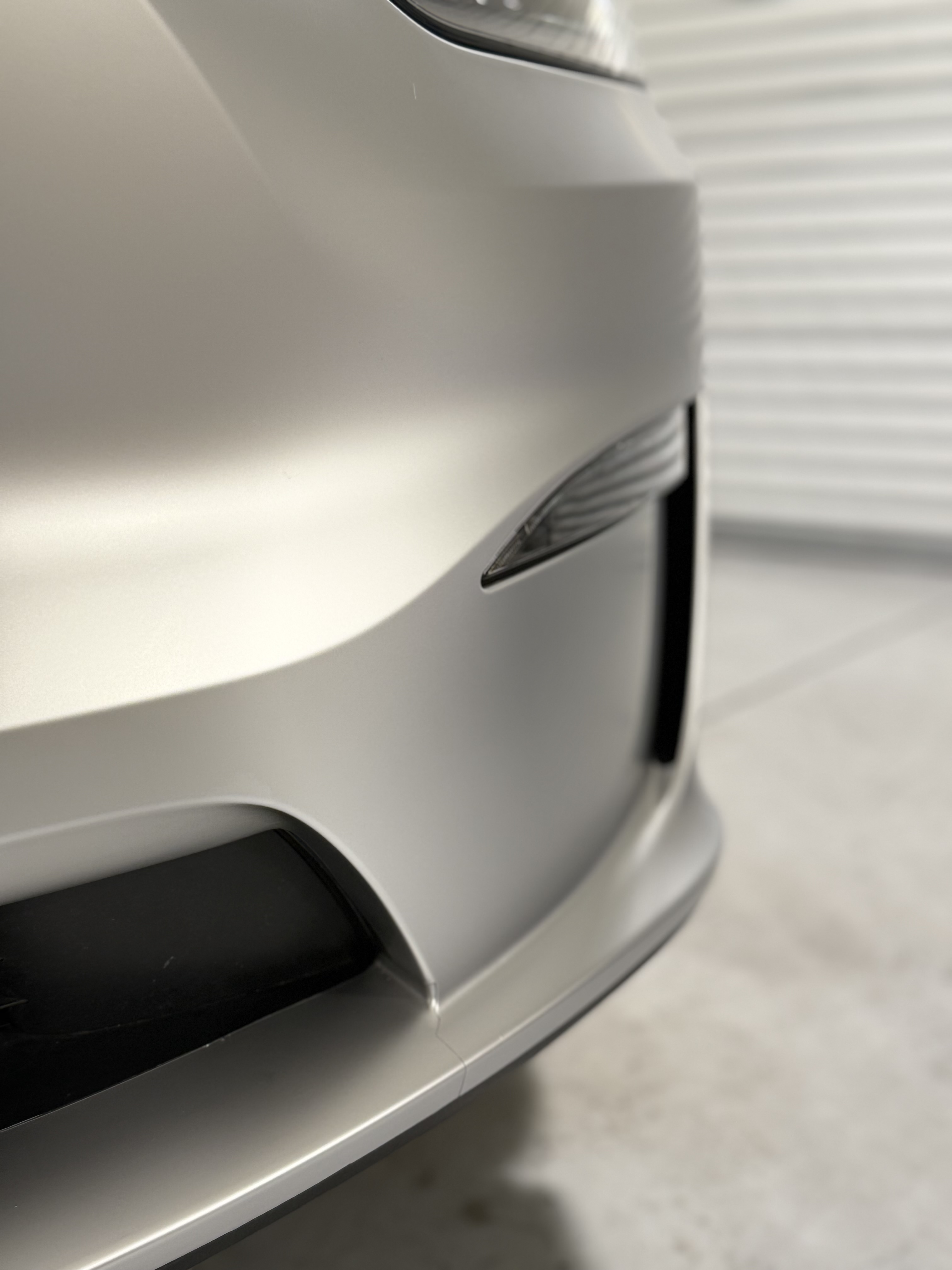 Tesla Model X Colored PPF Bumper