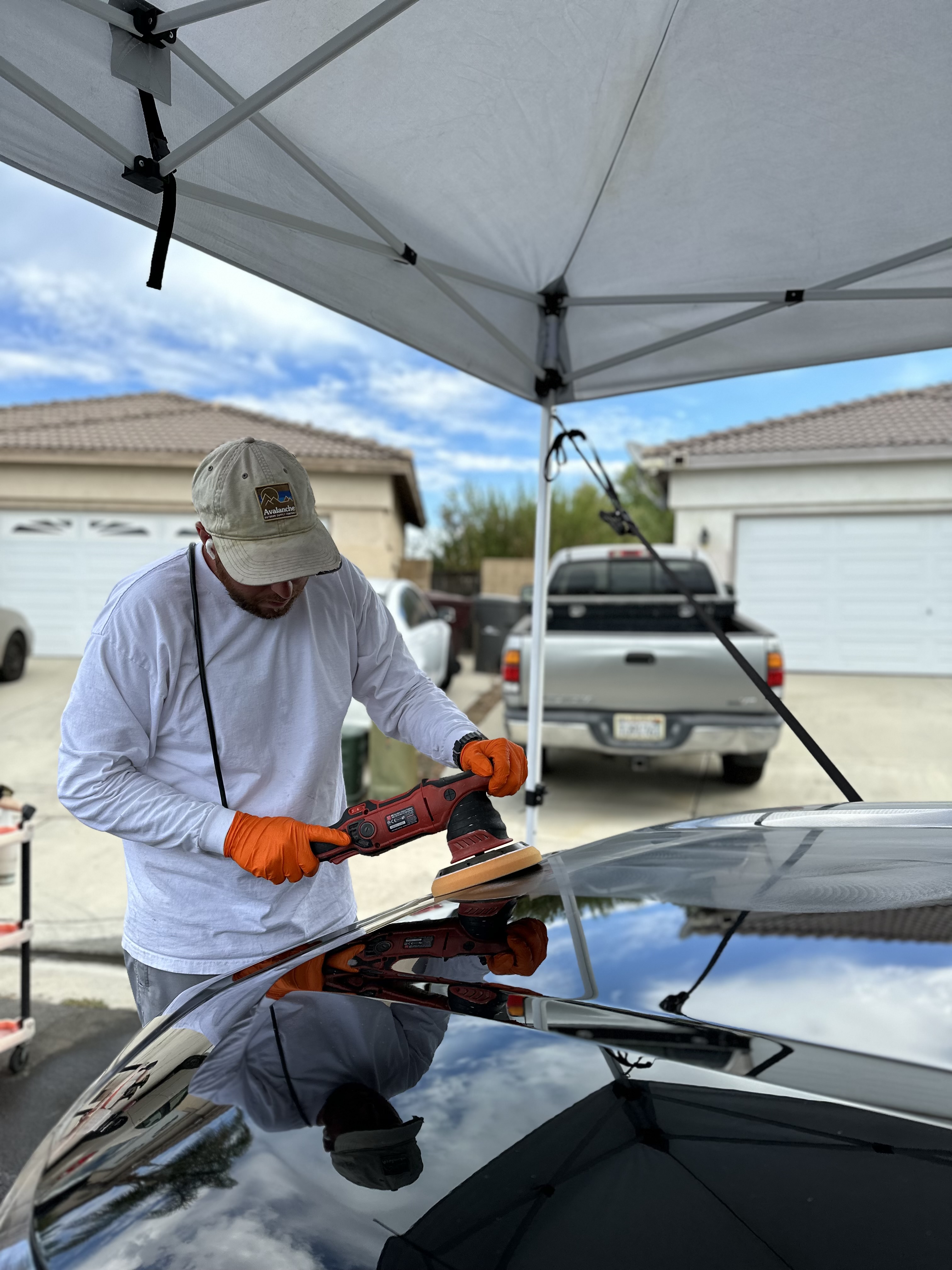 Mobile Detailing Process