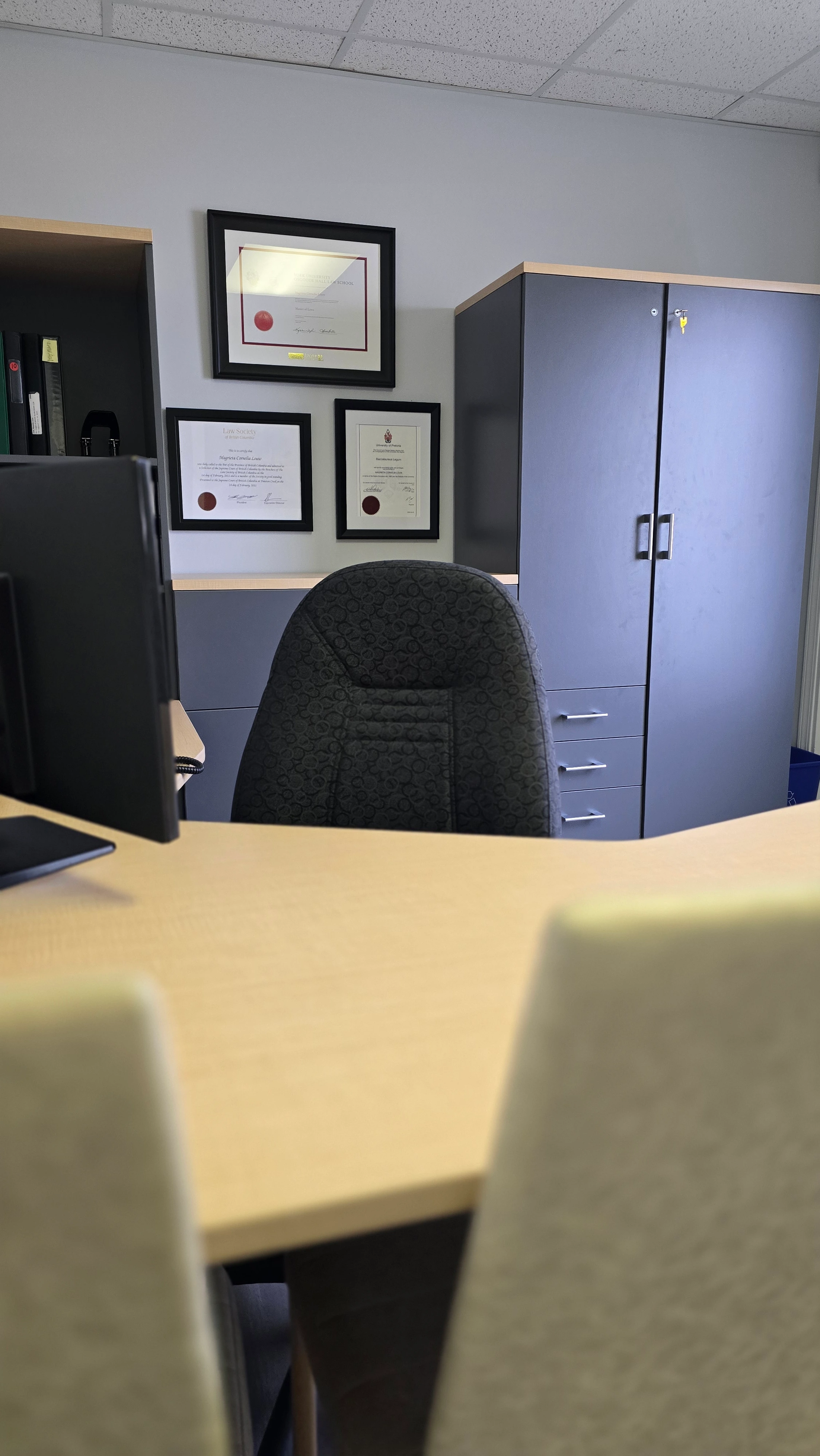 Abbey Law Corporation Vernon Office Interior