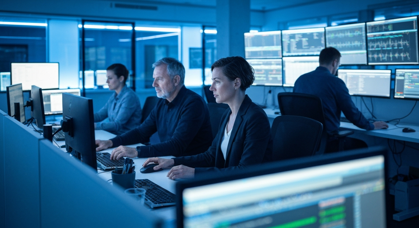 Cybersecurity monitoring interface protecting global enterprise networks