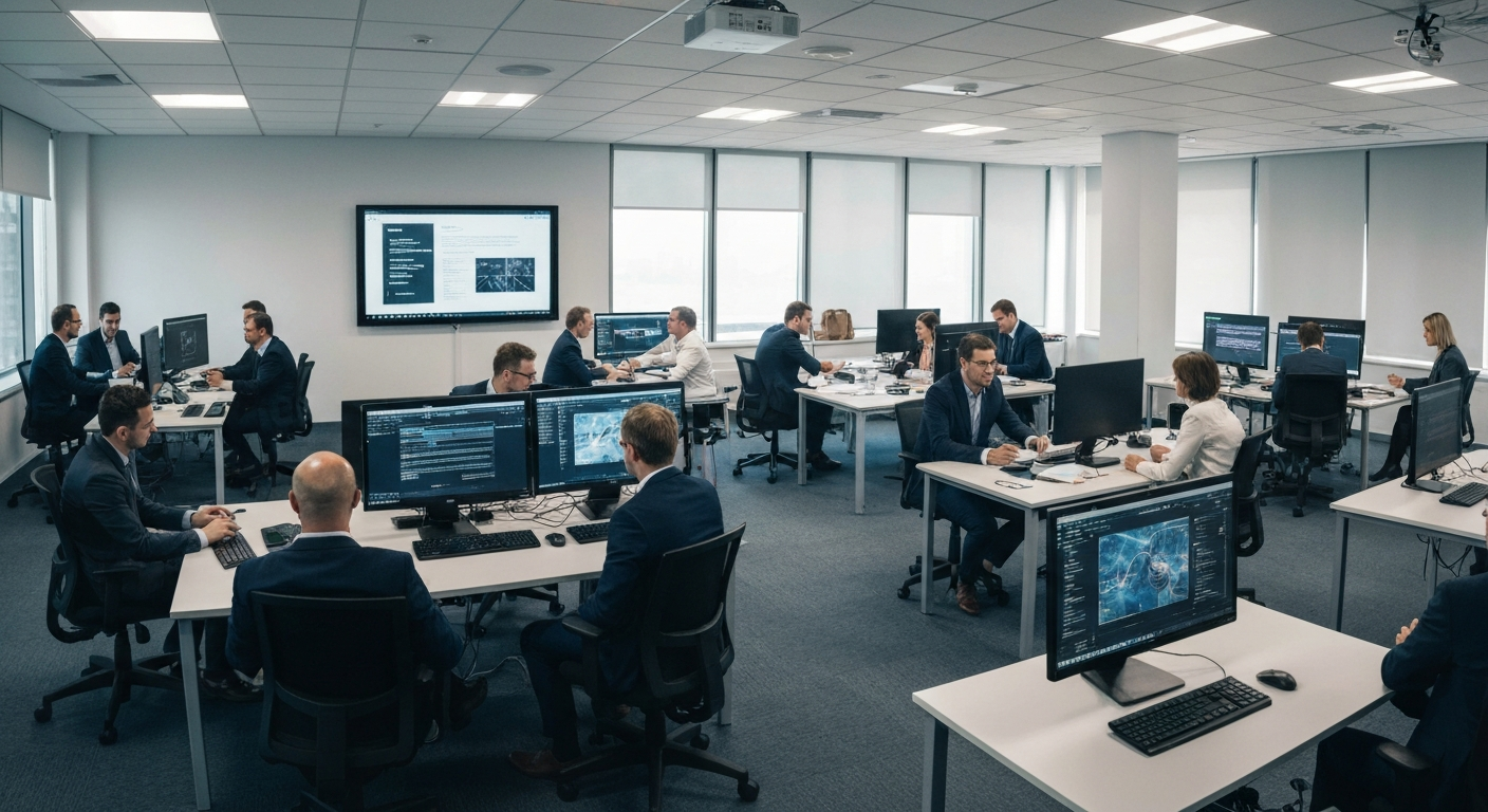 AI literacy training session for professionals and business teams globally