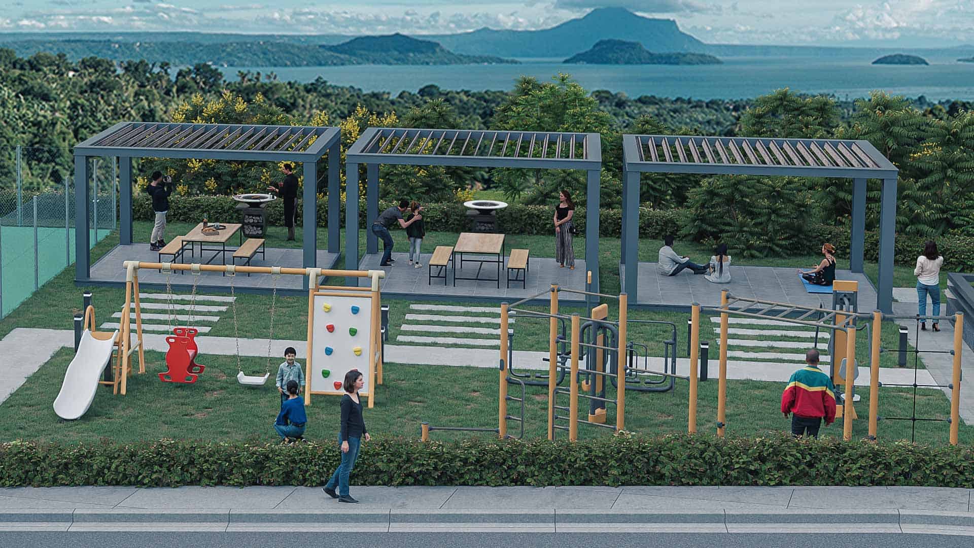 Family Recreation & BBQ Pavilions