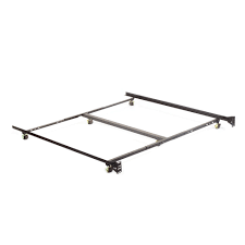 Heavy-duty steel bed frame available at Metro Mattress