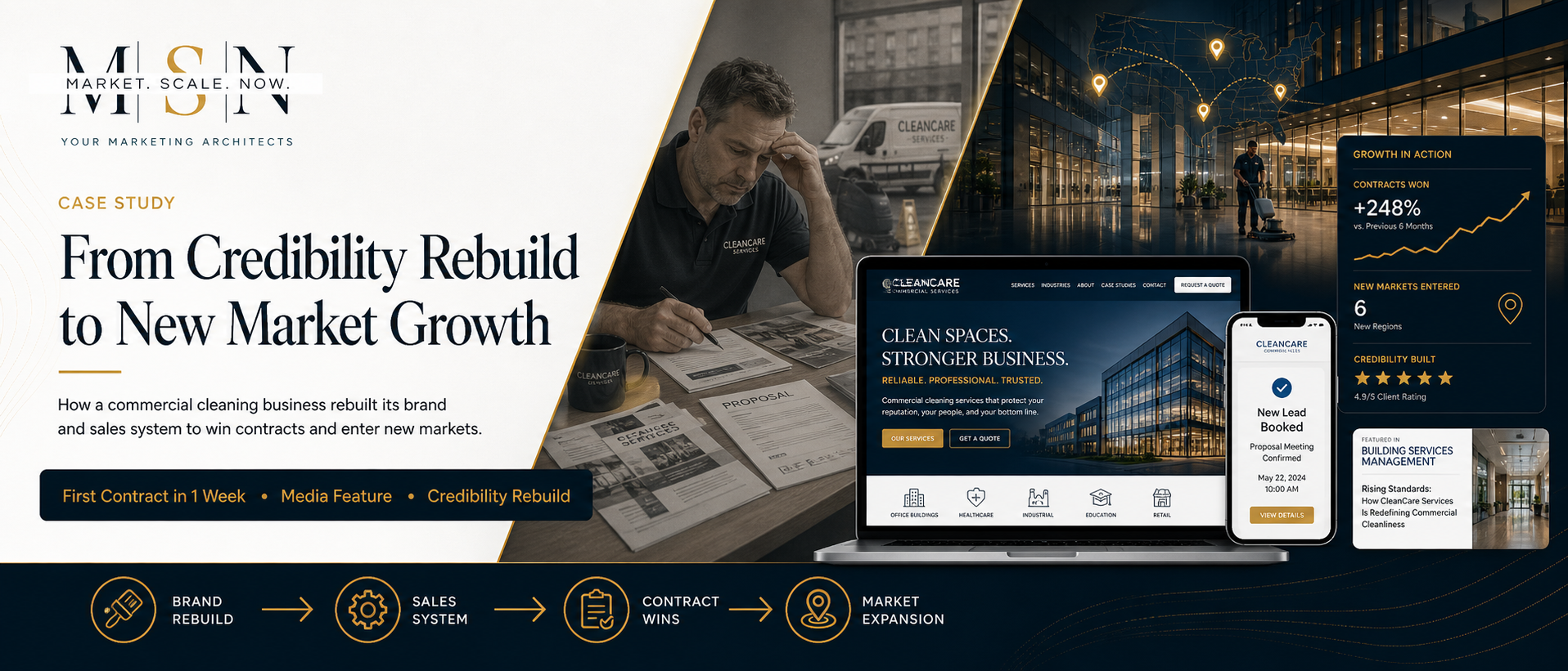 Commercial Cleaning Case Study