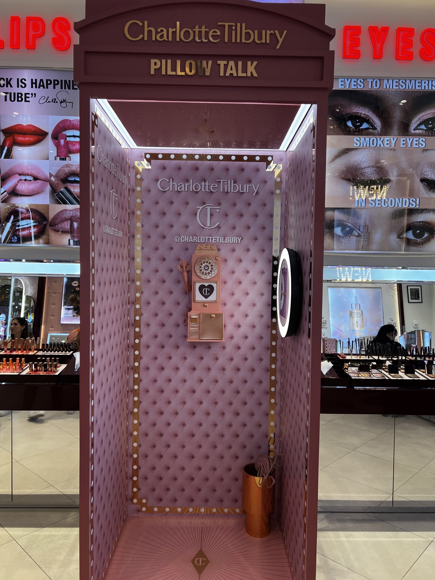 Charlotte Tilbury Booth Front