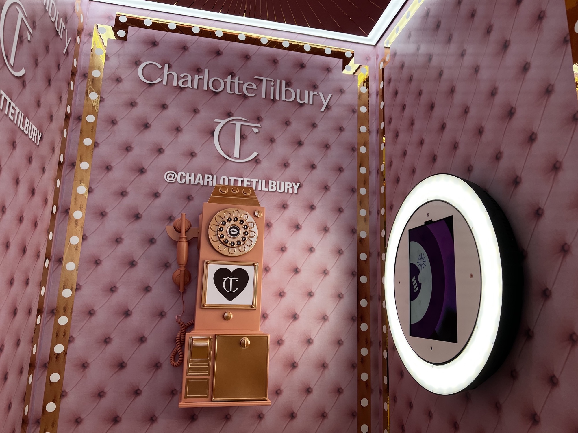 Charlotte Tilbury Booth Close-up