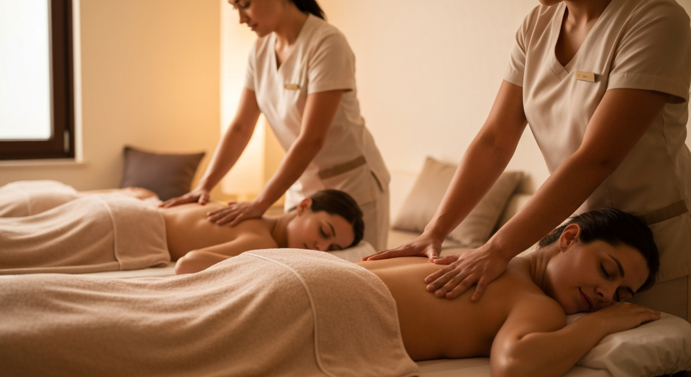 Buy a COUPLES MASSAGE Gift Certificate from Serenity Spa