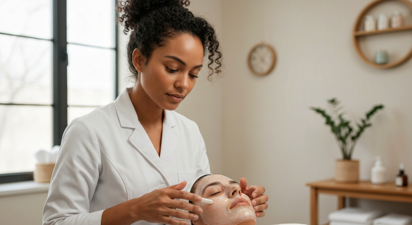 Professional Facial Treatment and Skin Care at Serenity Spa in Frisco, TX