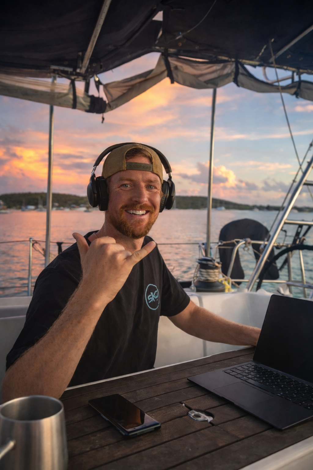 Charles, Co-founder of Remote from a Boat