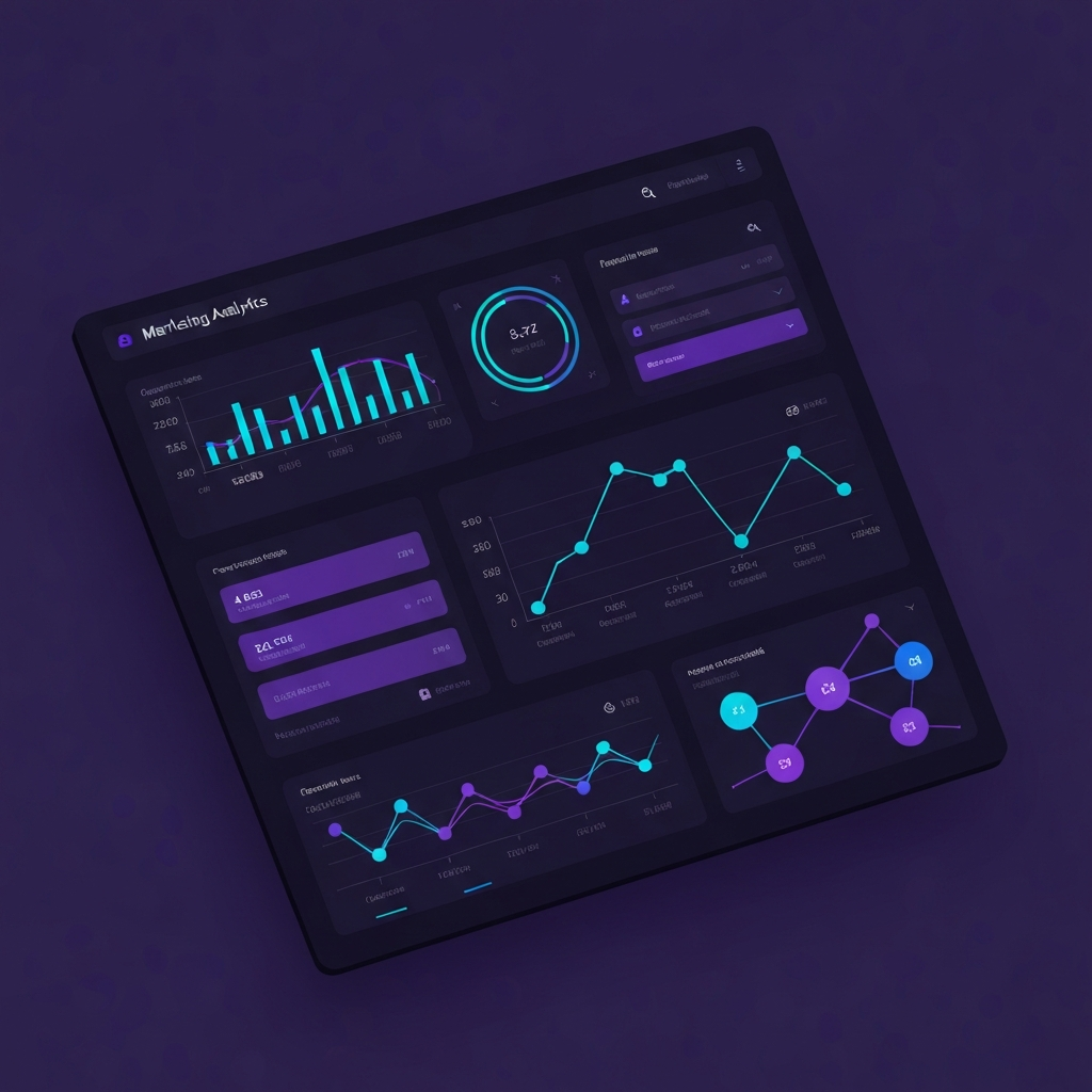 Data visualization and AI marketing analytics