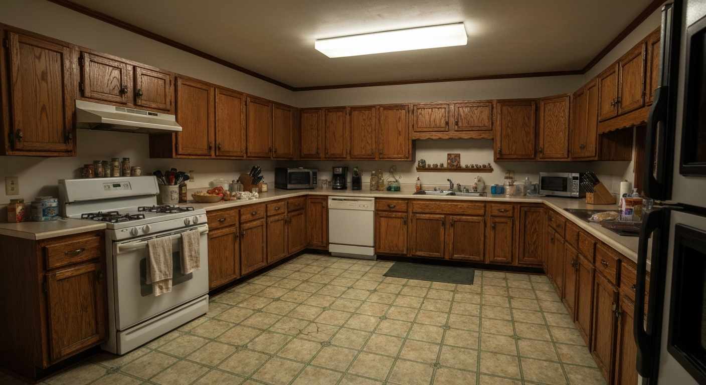 Before the home renovation project