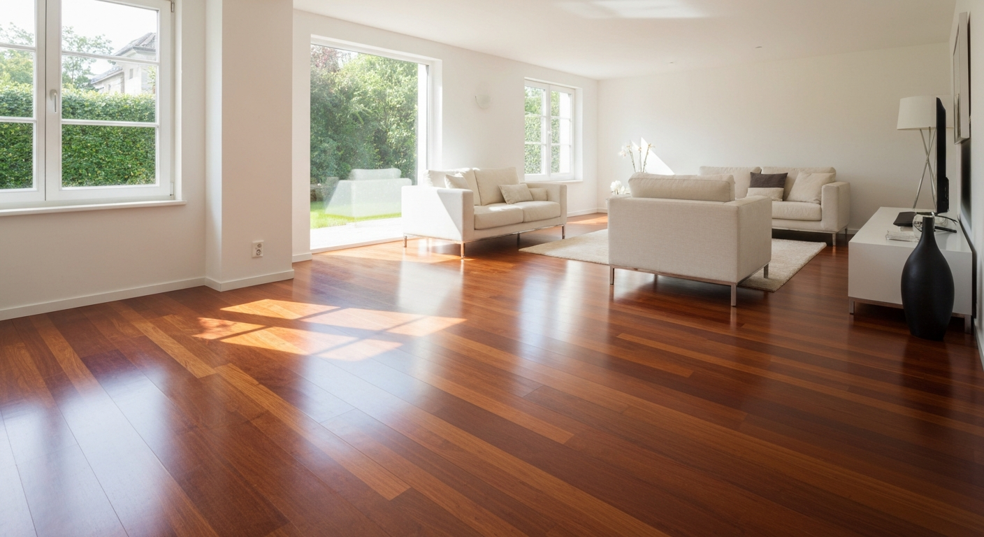 After the completed home renovation project