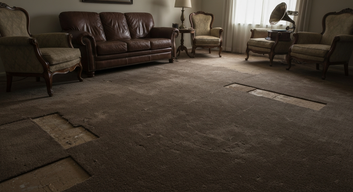 Before the home renovation project