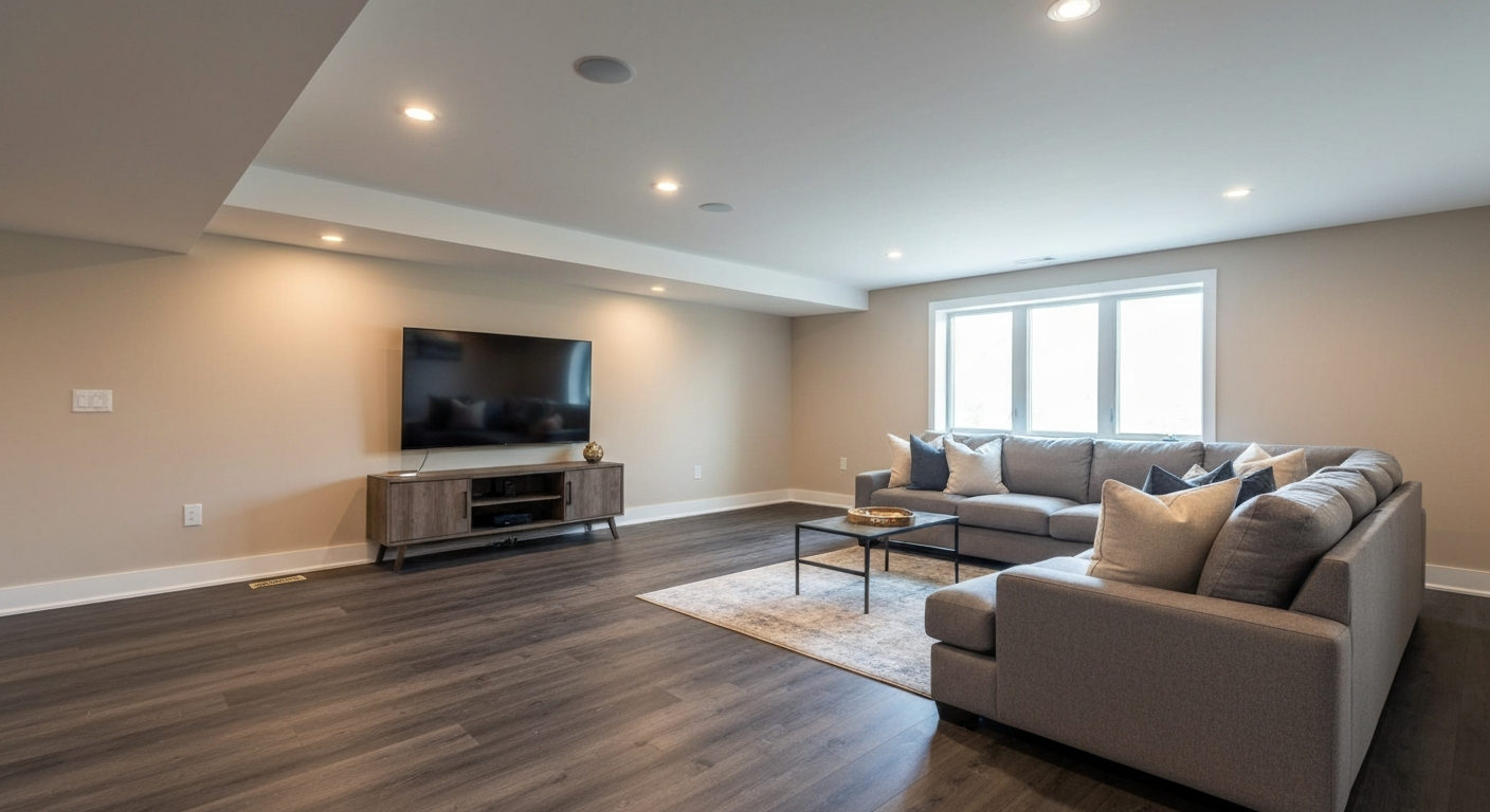 Limitless Potential - Custom Living Spaces renovation project