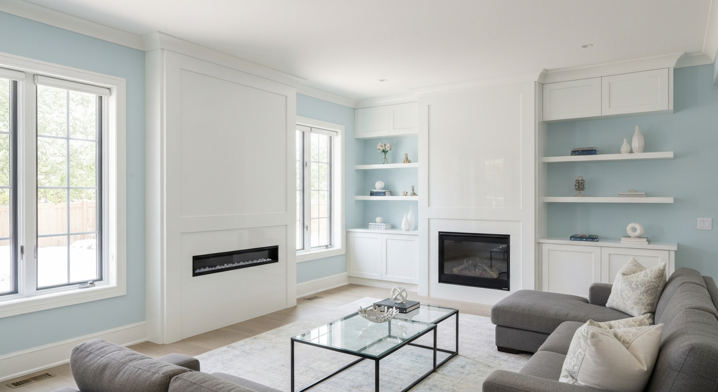 Modern home interior renovation