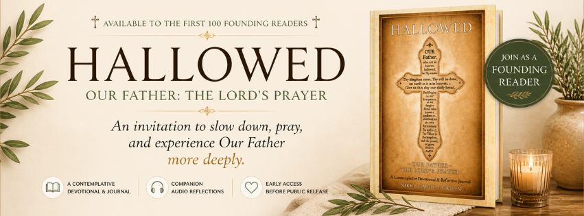 Hallowed: Our Father The Lord's Prayer Banner