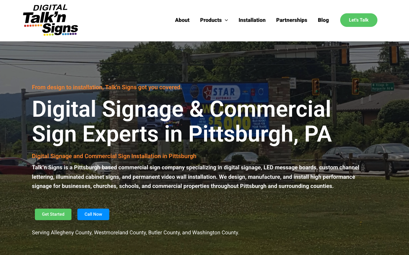 Talkin Signs Case Study