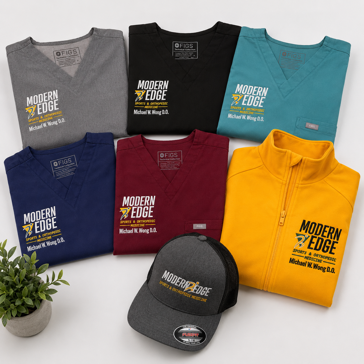 Modern Edge apparel mockup
