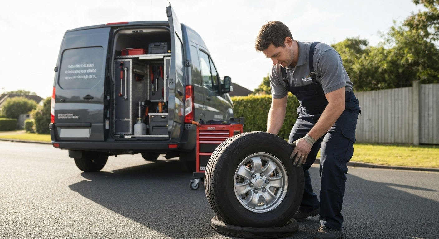 Mobile Tire Fitting