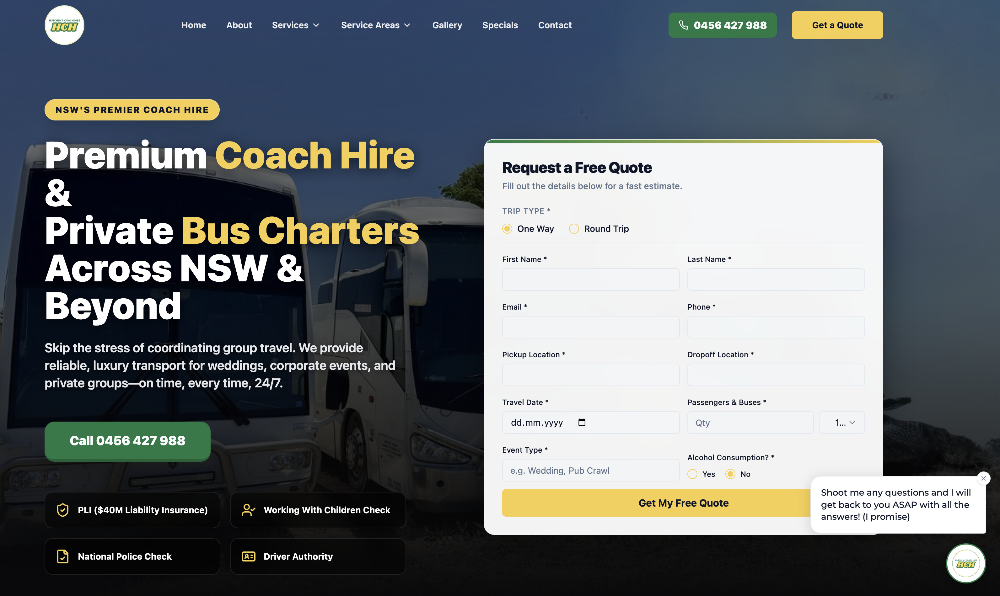 Hutchen's Coach Hire