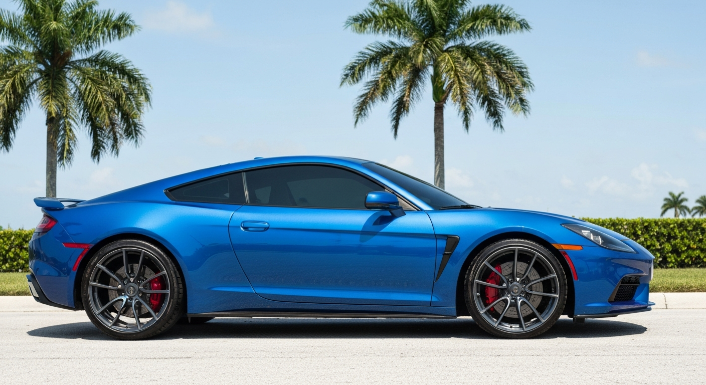 Premium auto window tinting