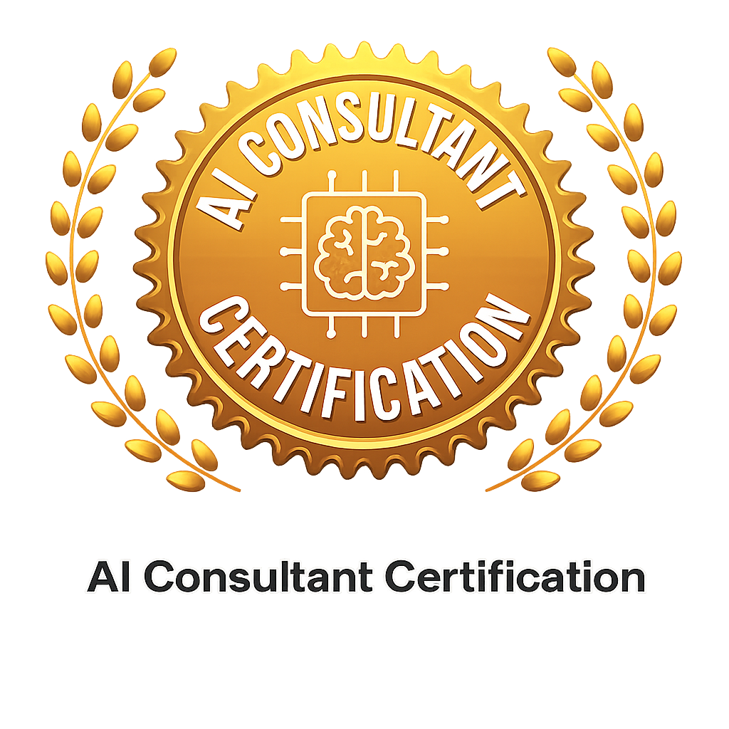 AI Consultant Certification badge