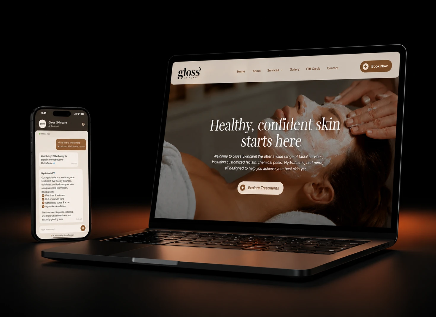 GloSpira Platform and AI Receptionist