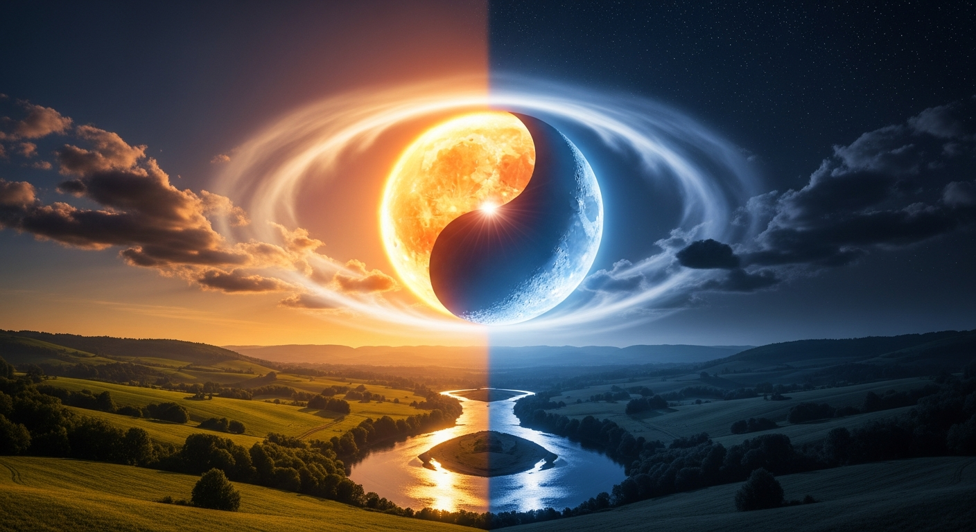 Surreal landscape