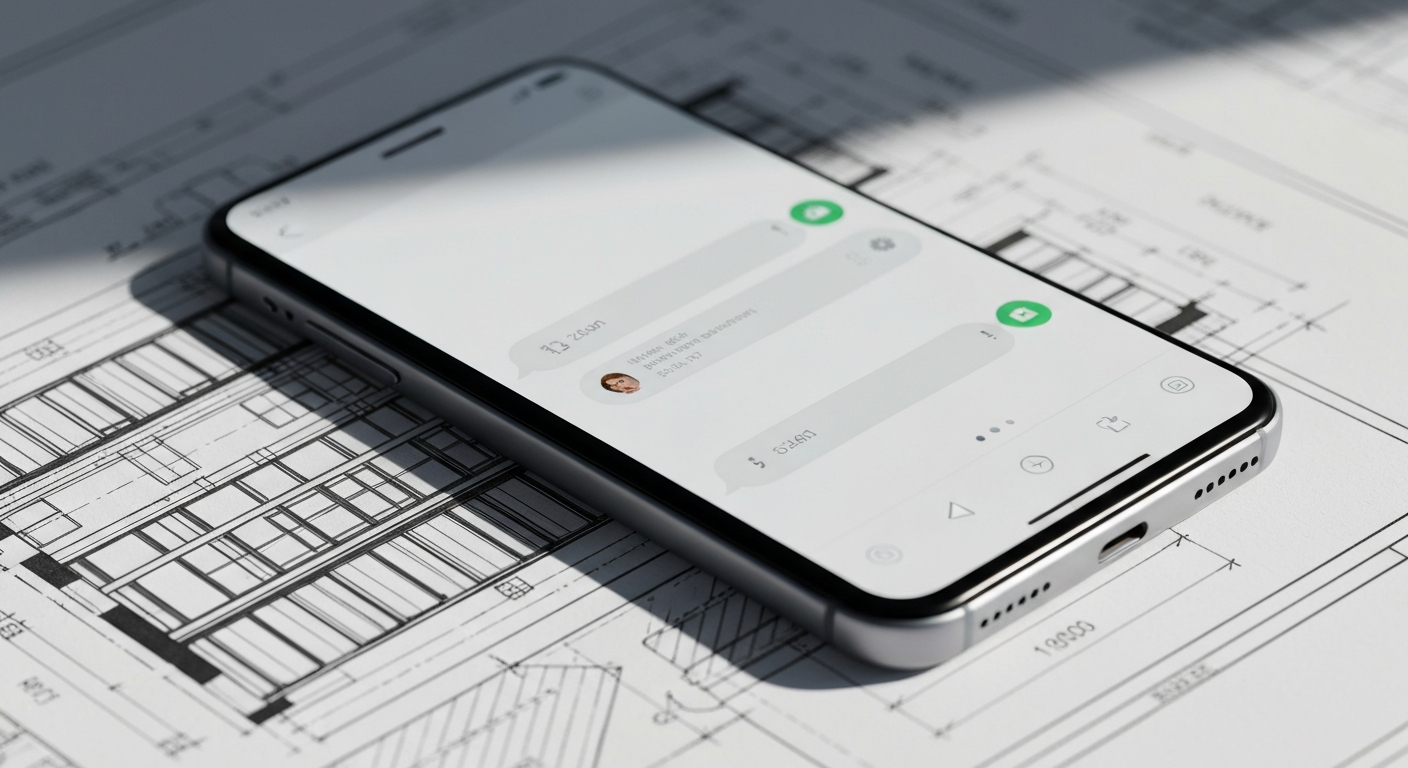 Interactive talkback website design for trade businesses on mobile and desktop