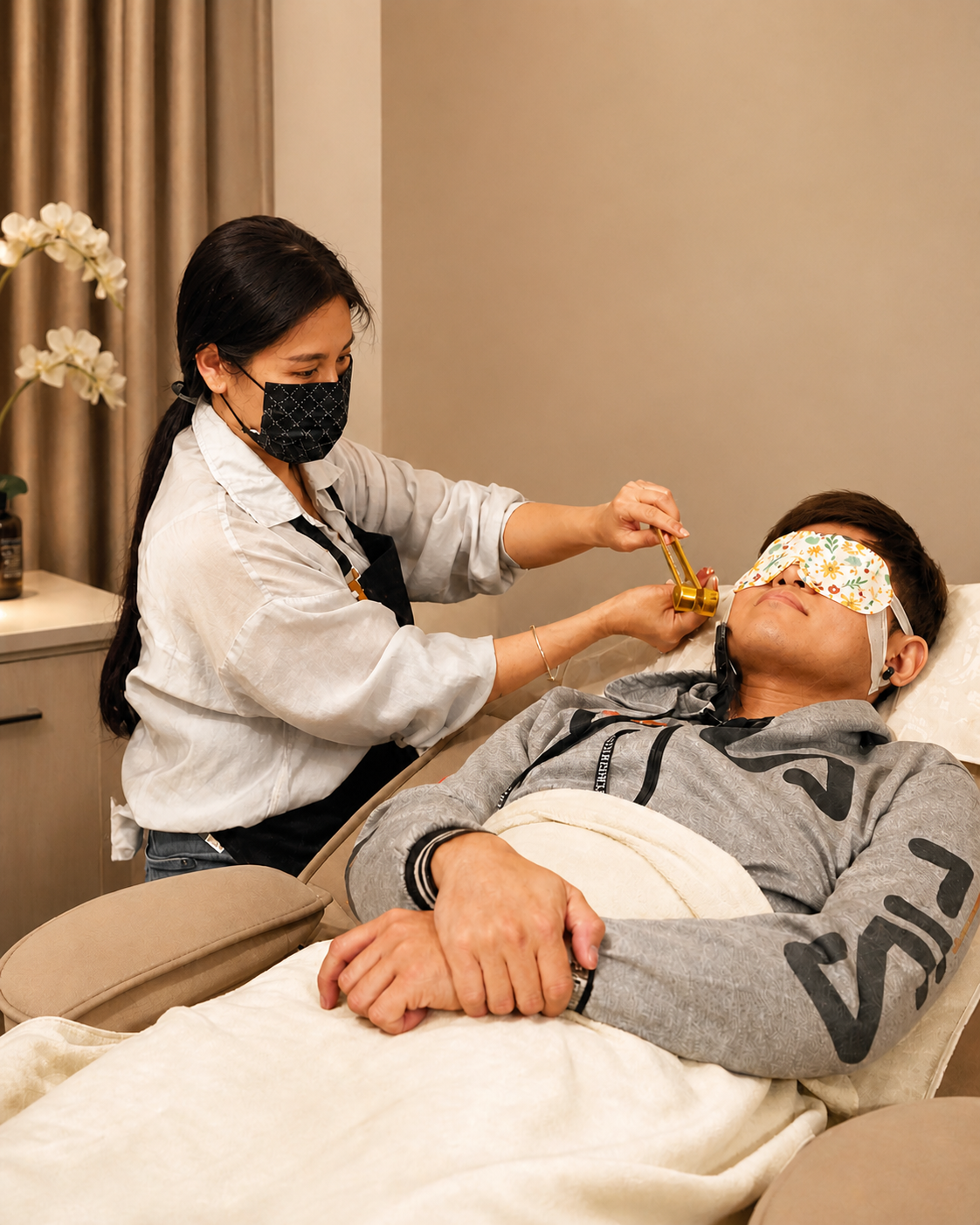 Ear Candling Treatment
