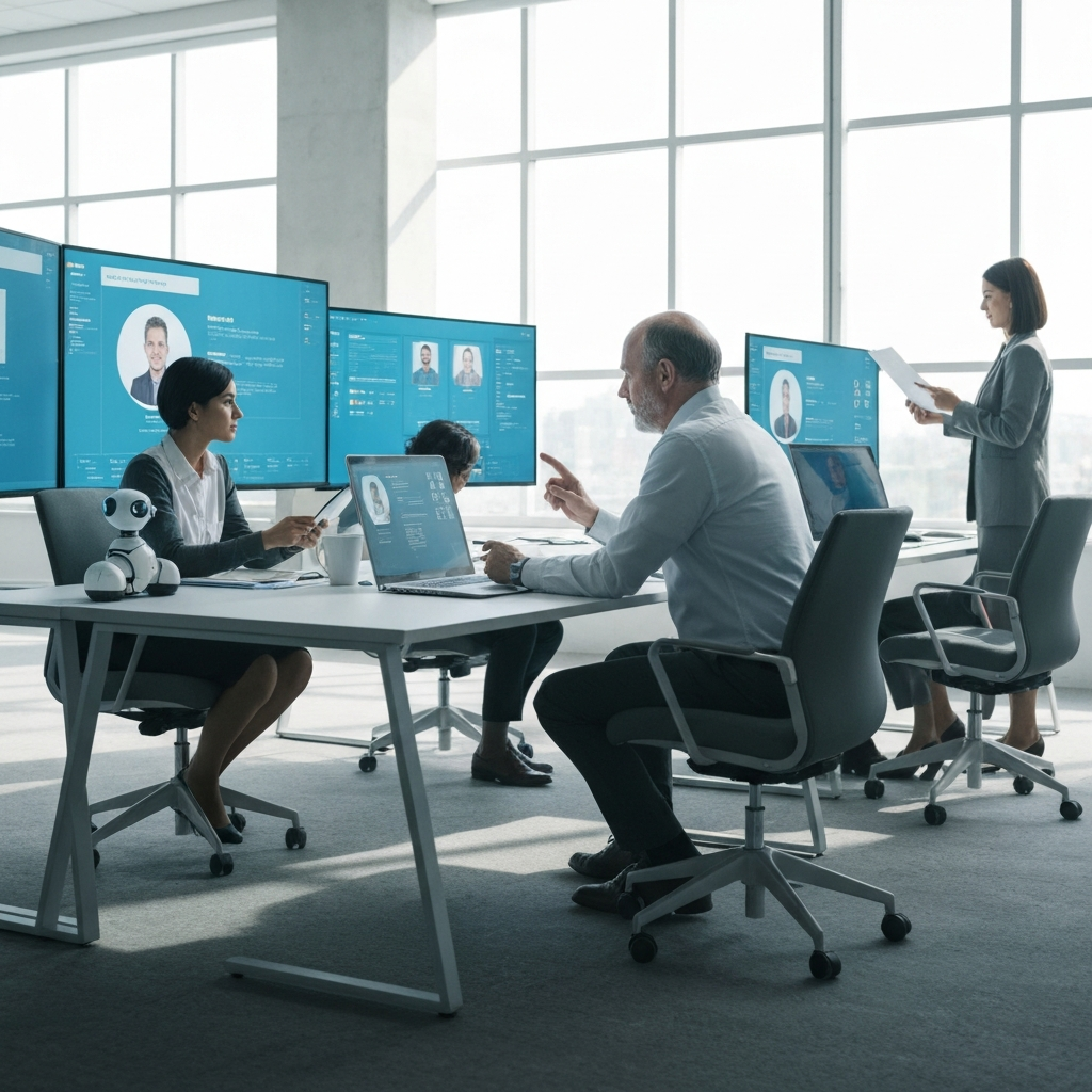 HR professionals using AI