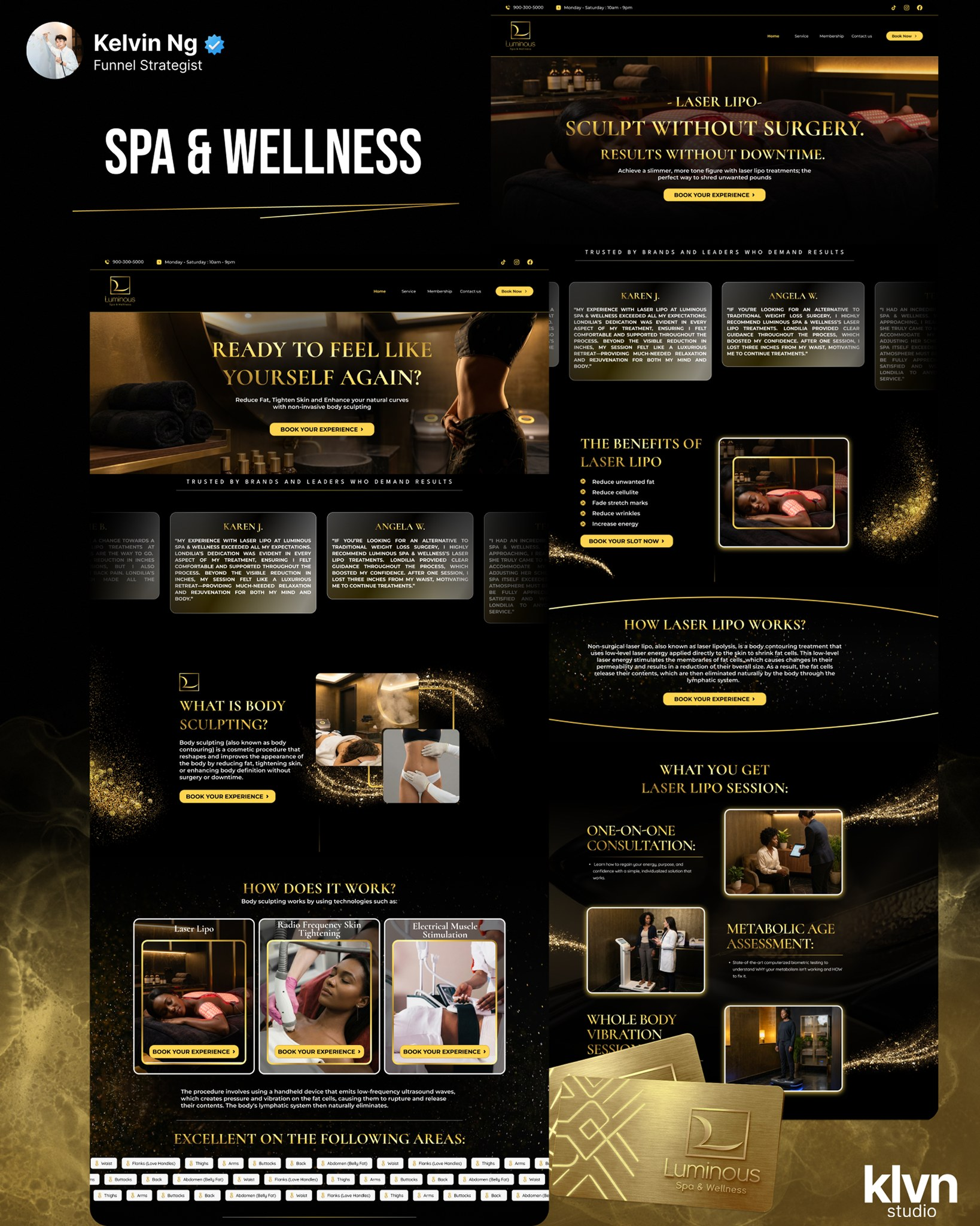 Project Spa & Wellness Website