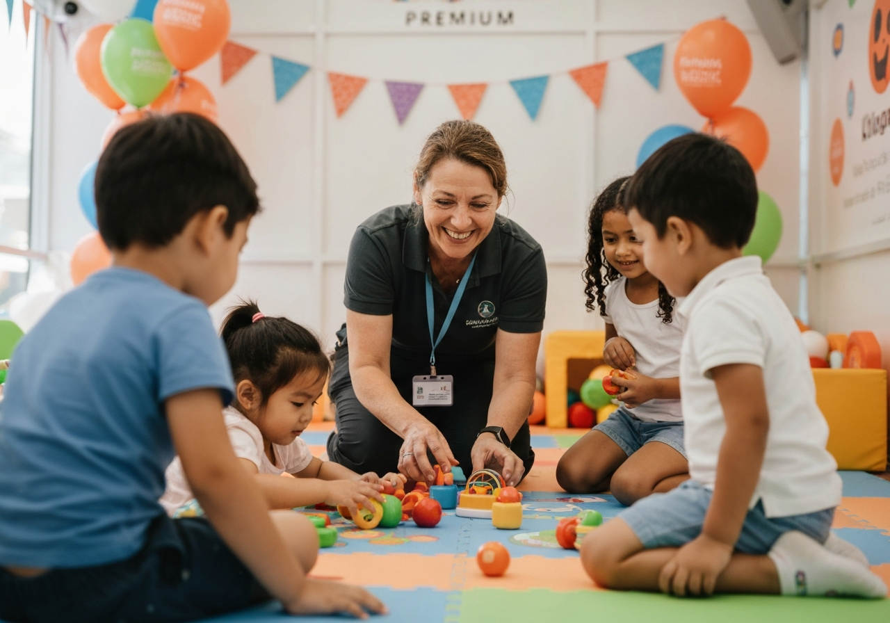 Professional mobile event childcare in Summerville, SC