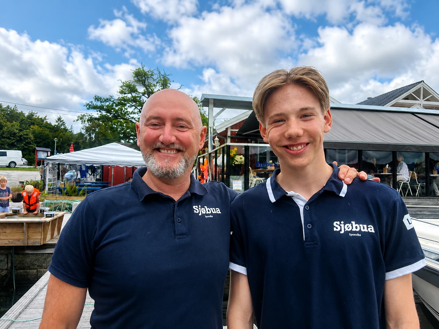 Vårt team på Sjøbua