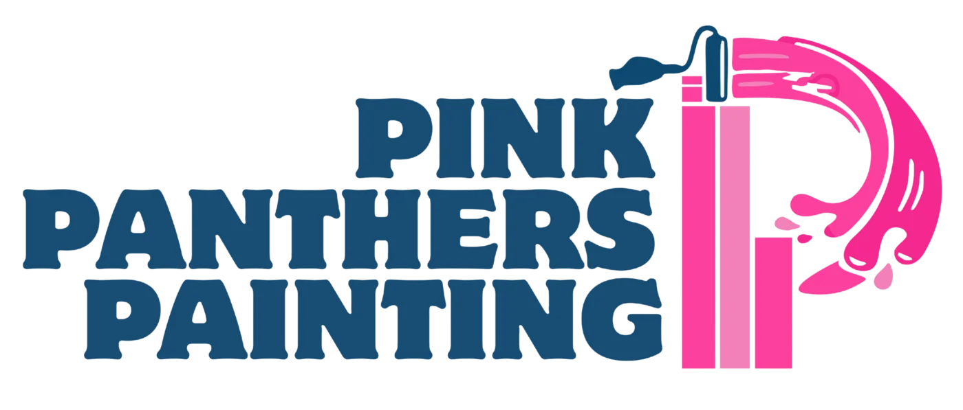 Pink Panthers Painting Logo