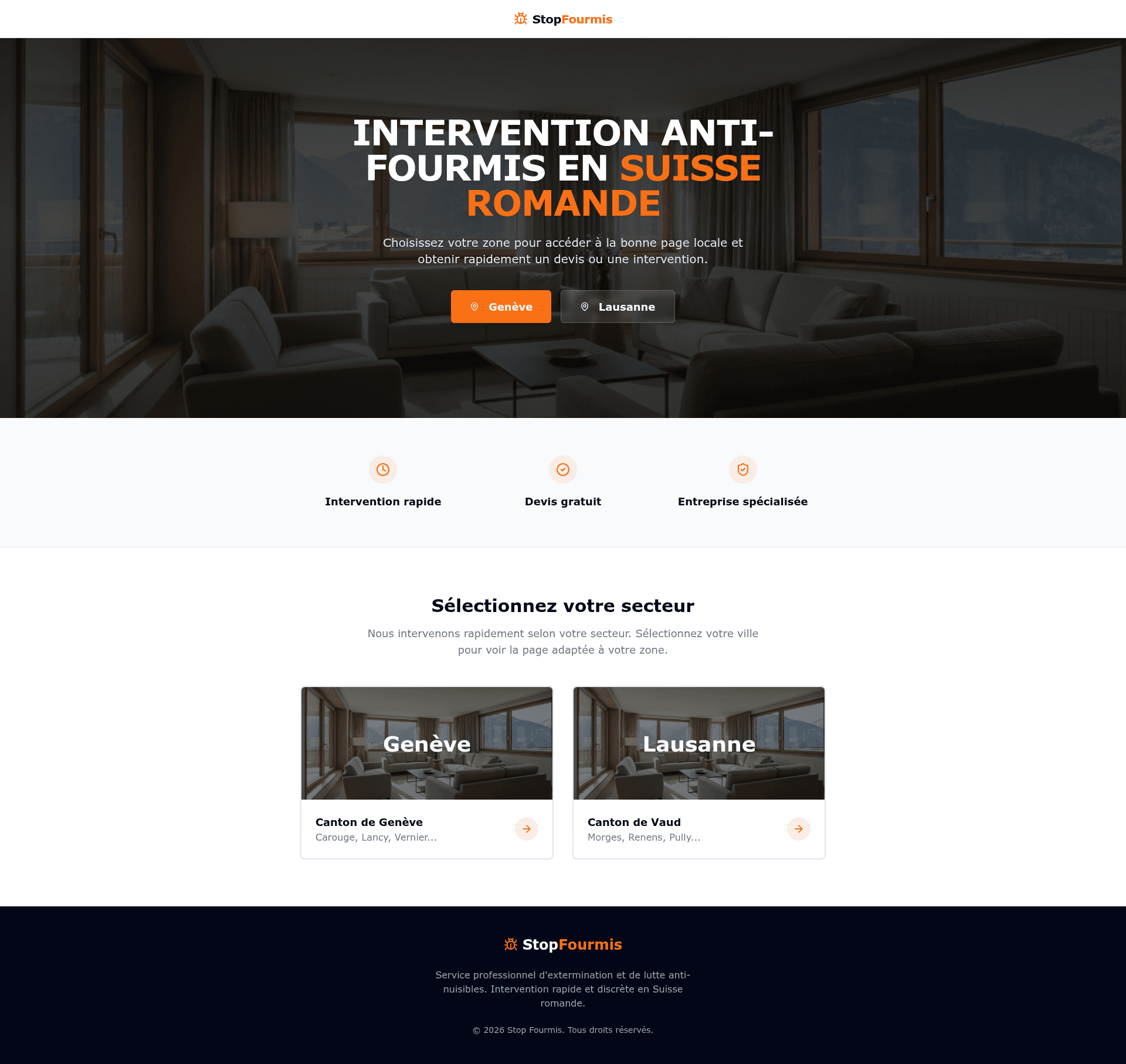 Projet Stop Fourmis