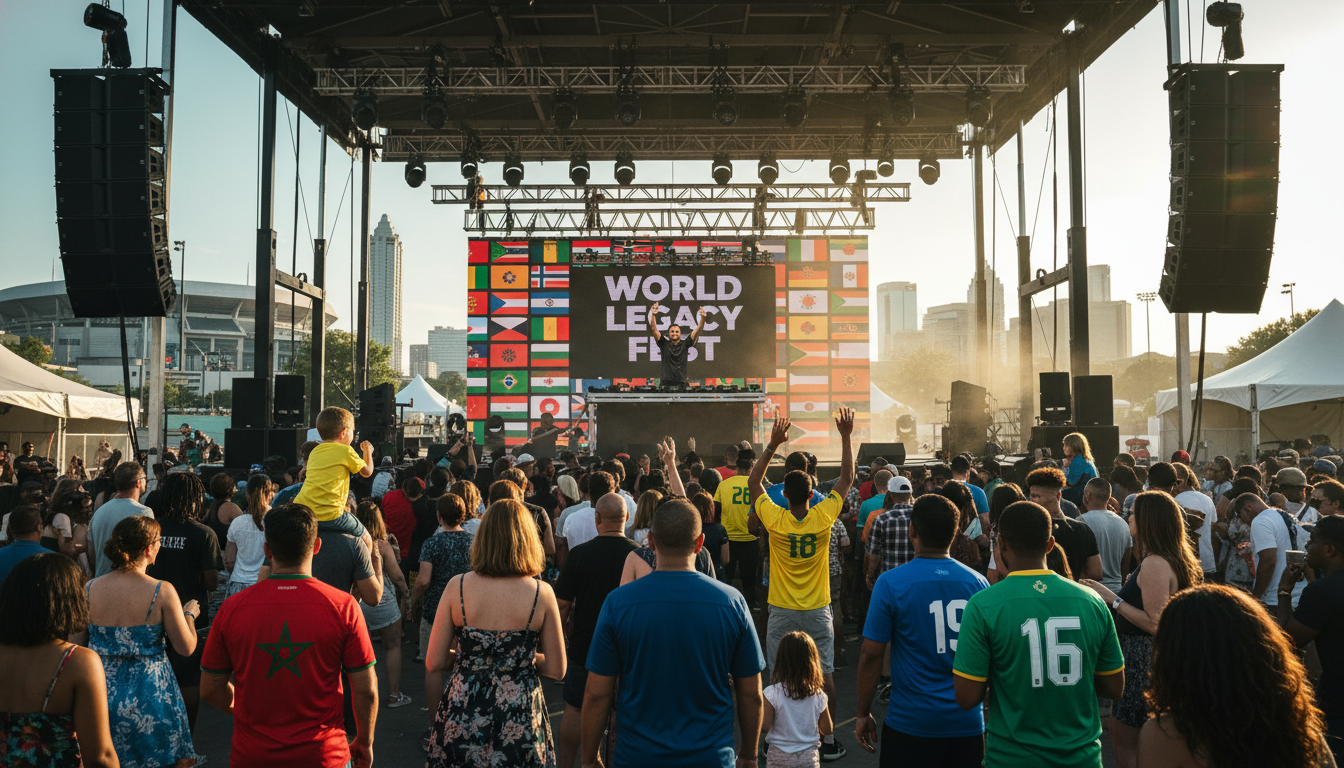 Festival crowd