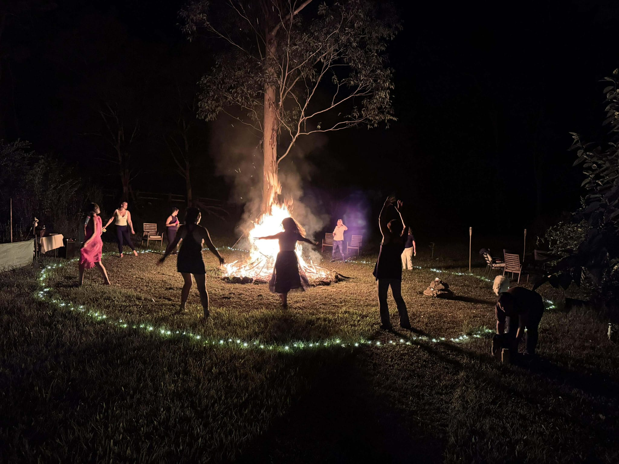 Community bonfire connection