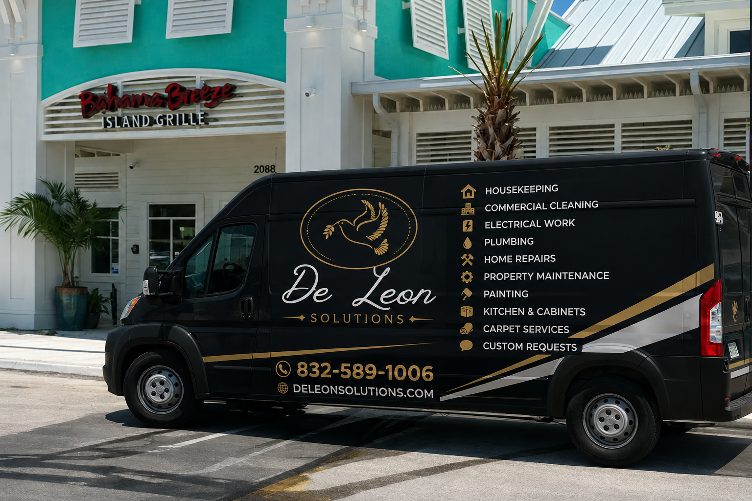 De Leon Solutions Van