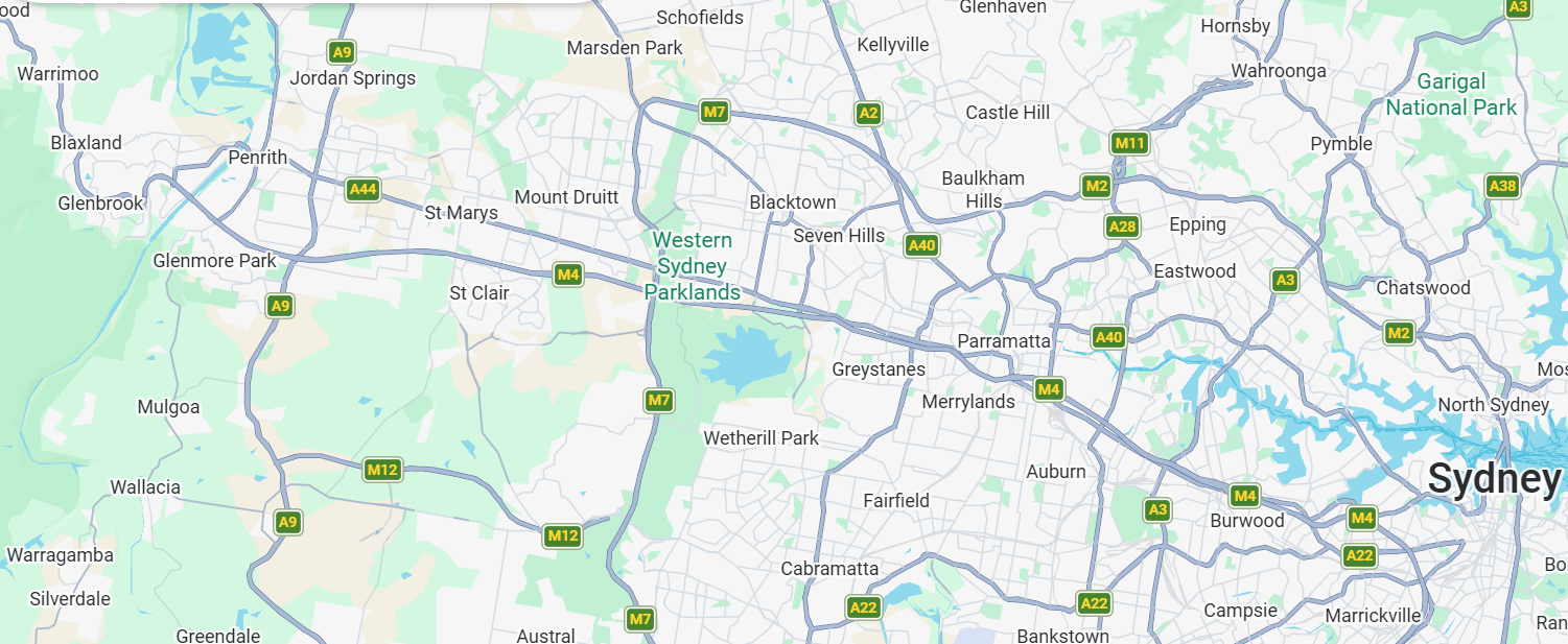 Service Area Map