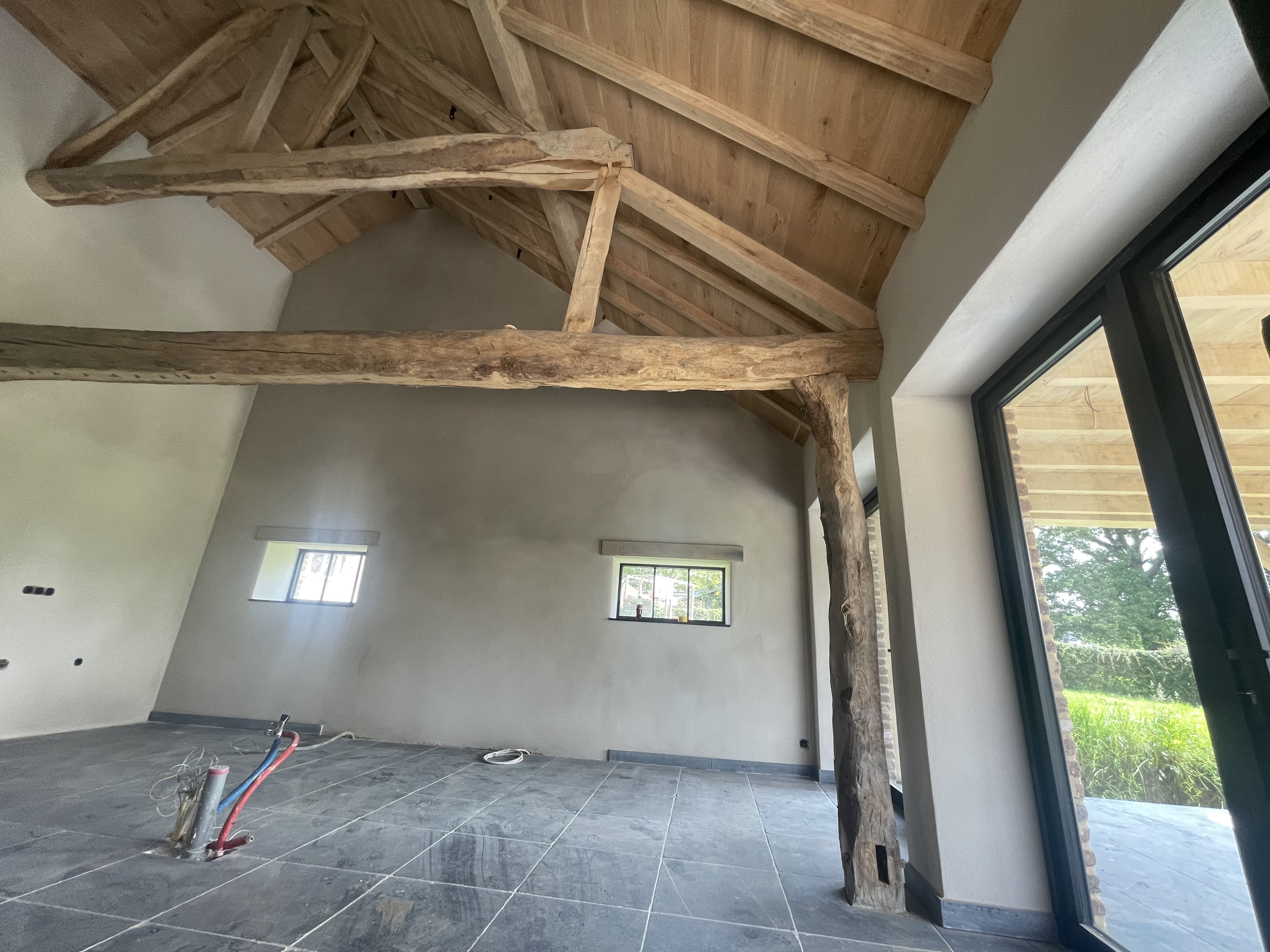 Leemstuc binnen buiten in Zuid-Limburg door Roy Snijders