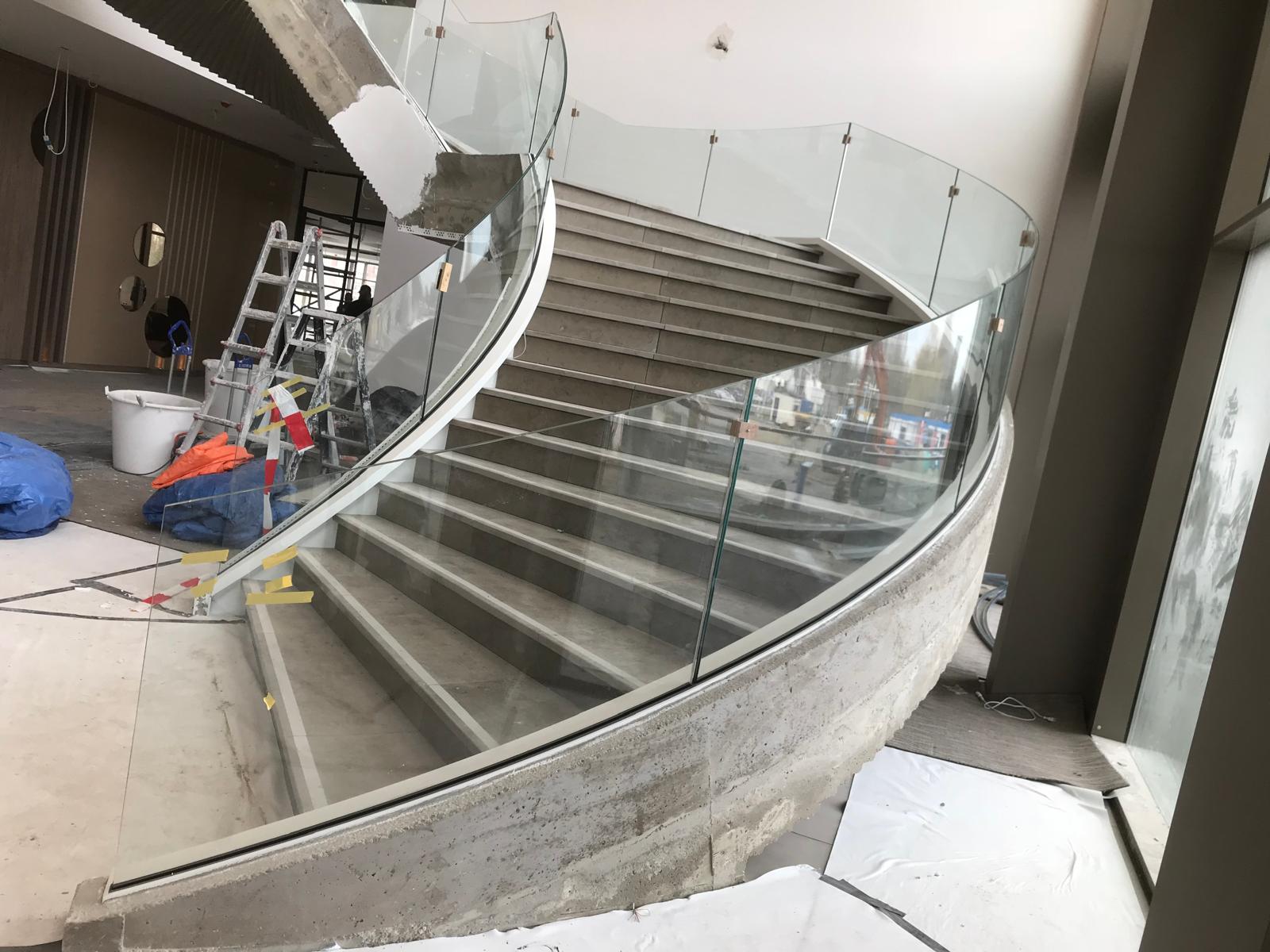 Opbouw stucwerk Van der Valk
